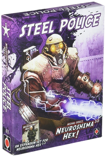 Alle Details zum Brettspiel Neuroshima Hex! 3.0: Steel Police (Erweiterung) und ähnlichen Spielen