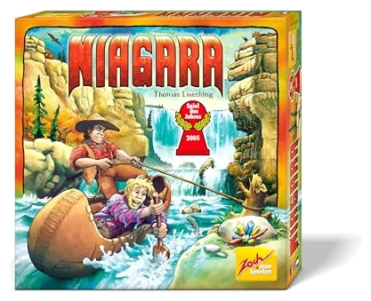Alle Details zum Brettspiel Niagara (Spiel des Jahres 2005) und ähnlichen Spielen