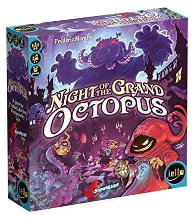 Alle Details zum Brettspiel Night of the Grand Octopus und ähnlichen Spielen
