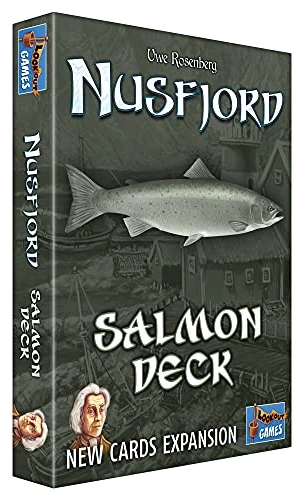 Alle Details zum Brettspiel Nusfjord: Lachs Deck (Erweiterung) und ähnlichen Spielen