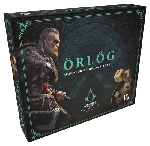Alle Details zum Brettspiel Örlög: Das Assassin's Creed Valhalla Würfelspiel und ähnlichen Spielen