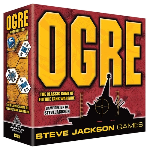 Alle Details zum Brettspiel Ogre und ähnlichen Spielen