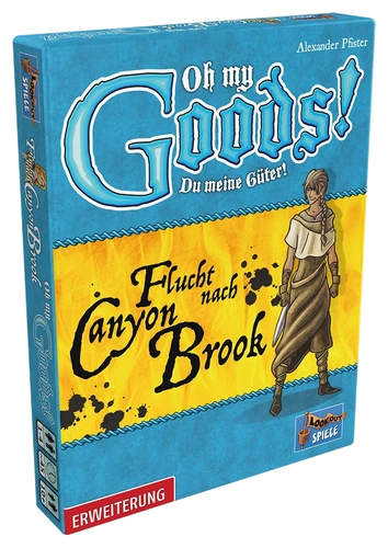 Alle Details zum Brettspiel Oh My Goods!: Flucht nach Canyon Brook (Erweiterung) und ähnlichen Spielen