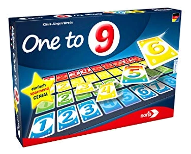 Alle Details zum Brettspiel One to 9 und ähnlichen Spielen