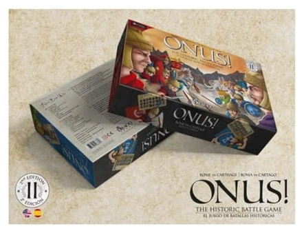 Alle Details zum Brettspiel ONUS! Rome Vs Carthage und ähnlichen Spielen