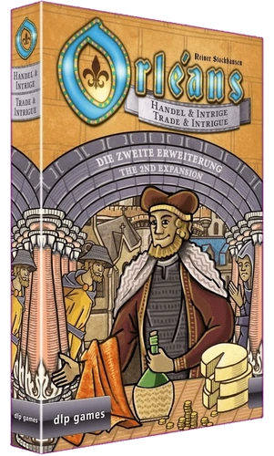 Alle Details zum Brettspiel Orléans: Handel & Intrige (2. Erweiterung) und ähnlichen Spielen