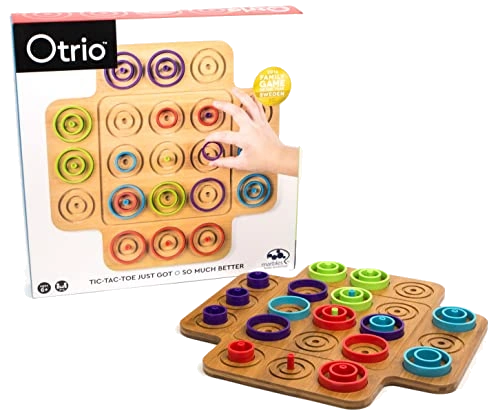 Alle Details zum Brettspiel Otrio und ähnlichen Spielen
