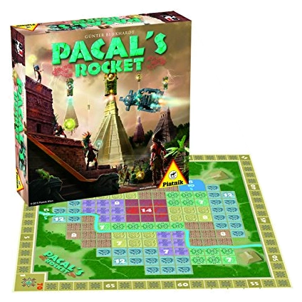 Alle Details zum Brettspiel Pacal's Rocket und ähnlichen Spielen