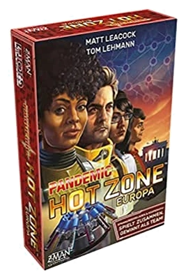 Alle Details zum Brettspiel Pandemic: Hot Zone – Europa und ähnlichen Spielen