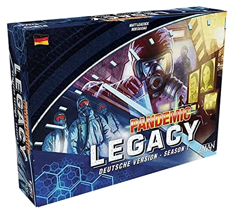 Alle Details zum Brettspiel Pandemic Legacy: Saison 1 und ähnlichen Spielen
