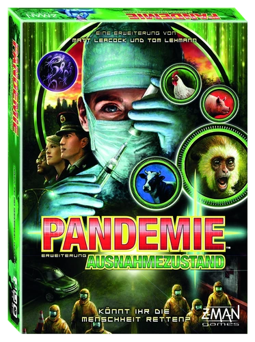 Alle Details zum Brettspiel Pandemie: Ausnahmezustand und ähnlichen Spielen