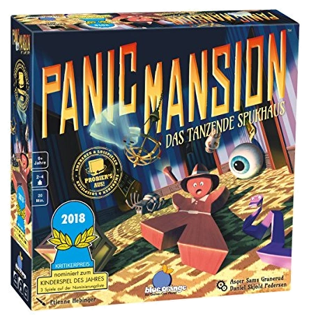 Alle Details zum Brettspiel Panic Mansion und ähnlichen Spielen