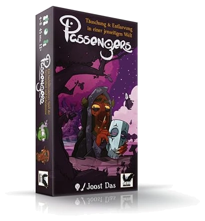 Alle Details zum Brettspiel Passengers - Täuschund und Entlarvung in einer jenseitigen Welt und ähnlichen Spielen