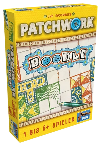 Alle Details zum Brettspiel Patchwork Doodle und ähnlichen Spielen