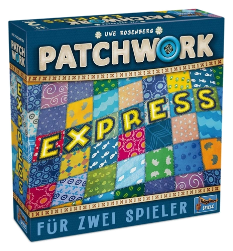 Alle Details zum Brettspiel Patchwork Express und ähnlichen Spielen