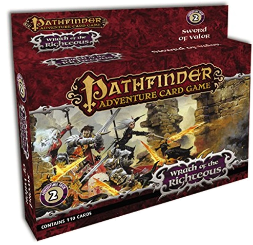 Alle Details zum Brettspiel Pathfinder Adventure Card Game: Wrath of the Righteous #2 – Sword of Valor (Abenteuerset-Erweiterung) und ähnlichen Spielen