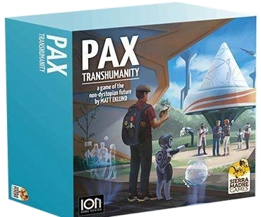 Alle Details zum Brettspiel Pax Transhumanity und ähnlichen Spielen