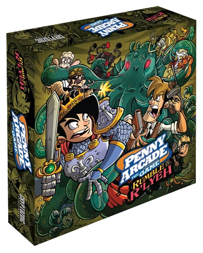 Alle Details zum Brettspiel Penny Arcade: The Game – Rumble in R'lyeh und ähnlichen Spielen