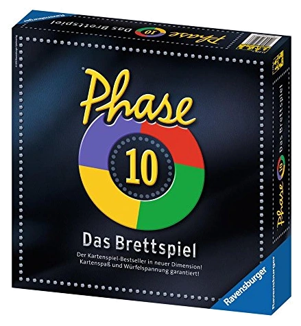 Alle Details zum Brettspiel Phase 10: Das Brettspiel und ähnlichen Spielen