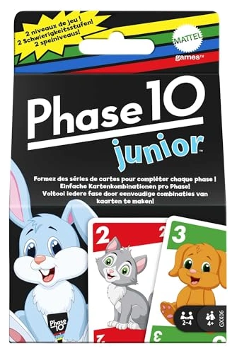 Alle Details zum Brettspiel Phase 10 junior und ähnlichen Spielen