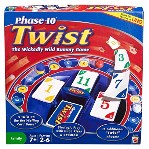 Alle Details zum Brettspiel Phase 10 Twist und ähnlichen Spielen
