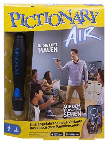 Alle Details zum Brettspiel Pictionary Air - In die Luft malen, auf dem Bildschirm sehen und ähnlichen Spielen