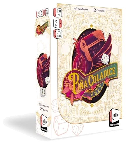 Alle Details zum Brettspiel Piña Coladice und ähnlichen Spielen