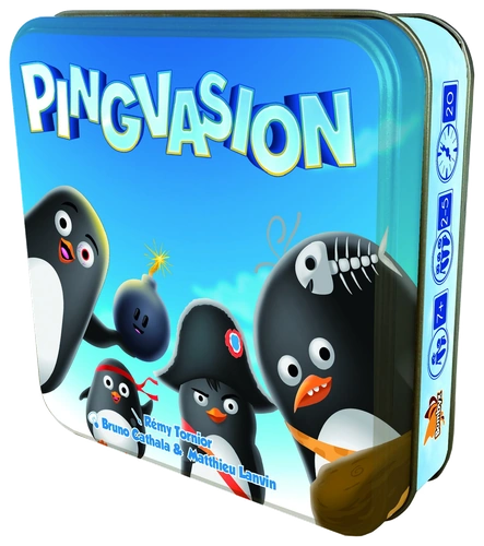 Alle Details zum Brettspiel Pingvasion und ähnlichen Spielen