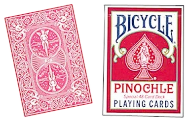 Alle Details zum Brettspiel Pinochle Kartenspiel und ähnlichen Spielen