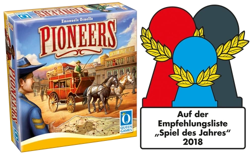 Alle Details zum Brettspiel Pioneers und ähnlichen Spielen