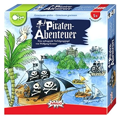 Alle Details zum Brettspiel Piraten-Abenteuer / Corsaro - Irrfahrt im Piratenmeer (Kinderspiel des Jahres 1991) und ähnlichen Spielen