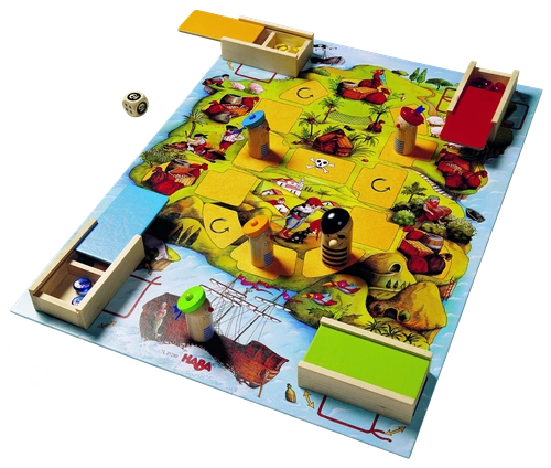 Alle Details zum Brettspiel Piraten-Pitt (Deutscher Kinderspielpreis 2000 Gewinner) und ähnlichen Spielen