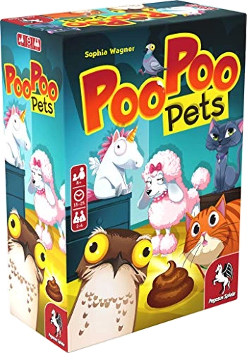 Alle Details zum Brettspiel Poo Poo Pets und ähnlichen Spielen