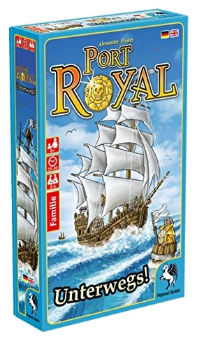 Alle Details zum Brettspiel Port Royal: Unterwegs! und ähnlichen Spielen