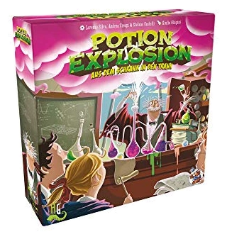 Alle Details zum Brettspiel Potion Explosion und ähnlichen Spielen