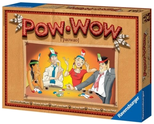 Alle Details zum Brettspiel Pow Wow und ähnlichen Spielen