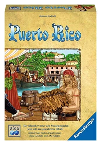 Alle Details zum Brettspiel Puerto Rico (Deutscher Spielepreis 2002 Gewinner) und ähnlichen Spielen