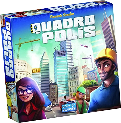 Alle Details zum Brettspiel Quadropolis und ähnlichen Spielen