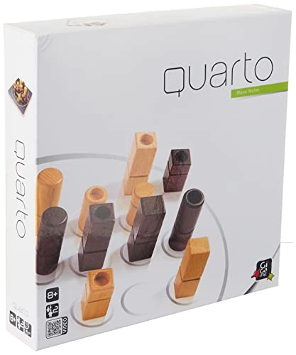 Alle Details zum Brettspiel Quarto und ähnlichen Spielen