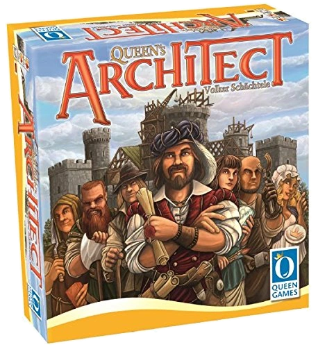 Alle Details zum Brettspiel Queen's Architect und ähnlichen Spielen