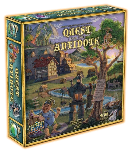 Alle Details zum Brettspiel Quest for the Antidote und ähnlichen Spielen