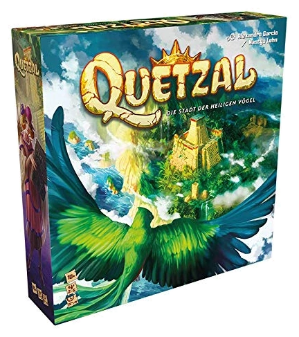 Alle Details zum Brettspiel Quetzal: Die Stadt der heiligen Vögel und ähnlichen Spielen
