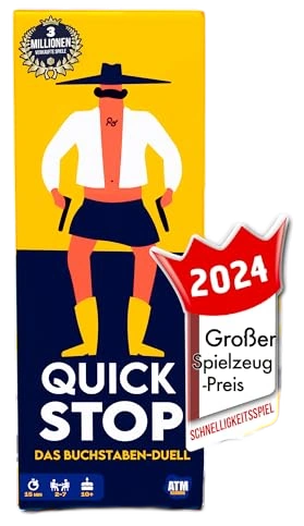 Alle Details zum Brettspiel Quick Stop: Das Buchstabenduell und ähnlichen Spielen