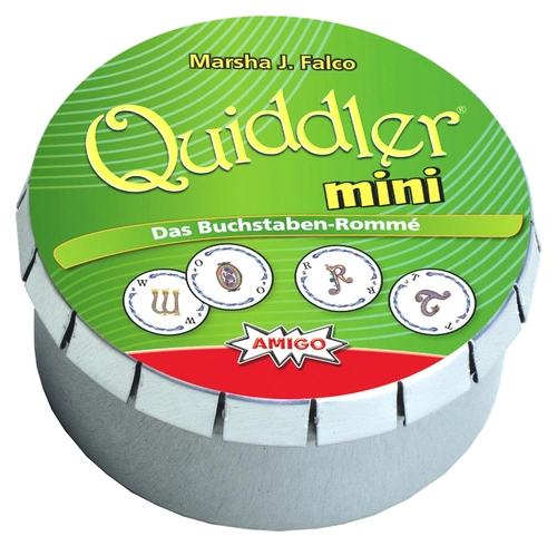 Alle Details zum Brettspiel Quiddler und ähnlichen Spielen
