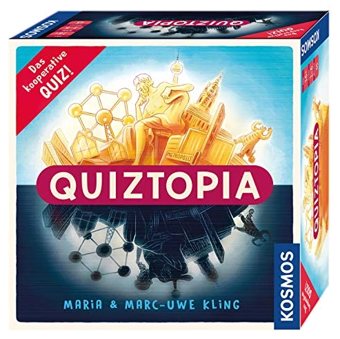 Alle Details zum Brettspiel Quiztopia und ähnlichen Spielen