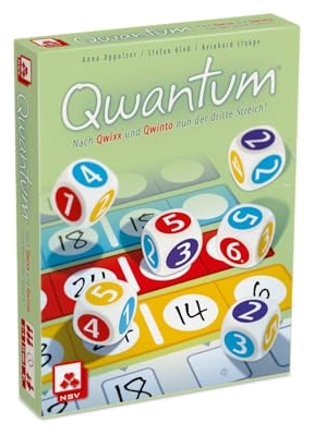 Alle Details zum Brettspiel Qwantum und ähnlichen Spielen
