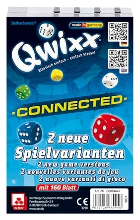 Alle Details zum Brettspiel Qwixx: Connected (Erweiterung) und ähnlichen Spielen
