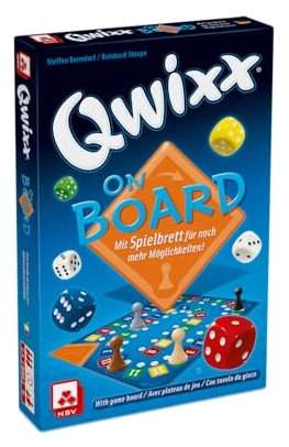 Alle Details zum Brettspiel Qwixx On Board und ähnlichen Spielen