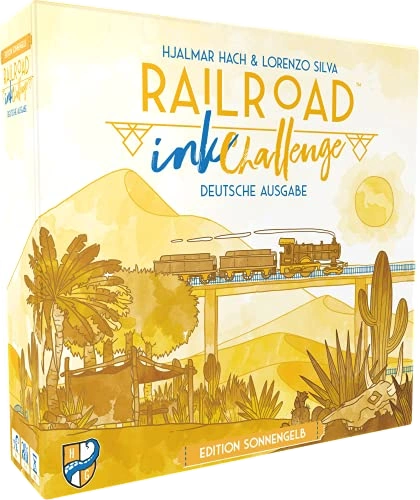 Alle Details zum Brettspiel Railroad Ink Challenge: Edition Sonnengelb und ähnlichen Spielen