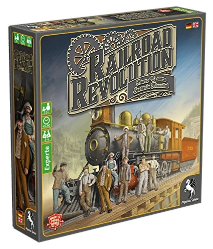 Alle Details zum Brettspiel Railroad Revolution und ähnlichen Spielen